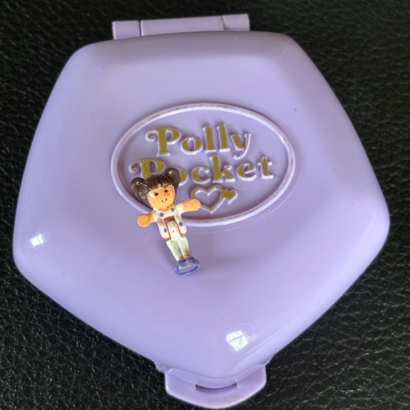 Vintage Polly Pocket Slumber Party Fun w doll - Picture 9 of 9